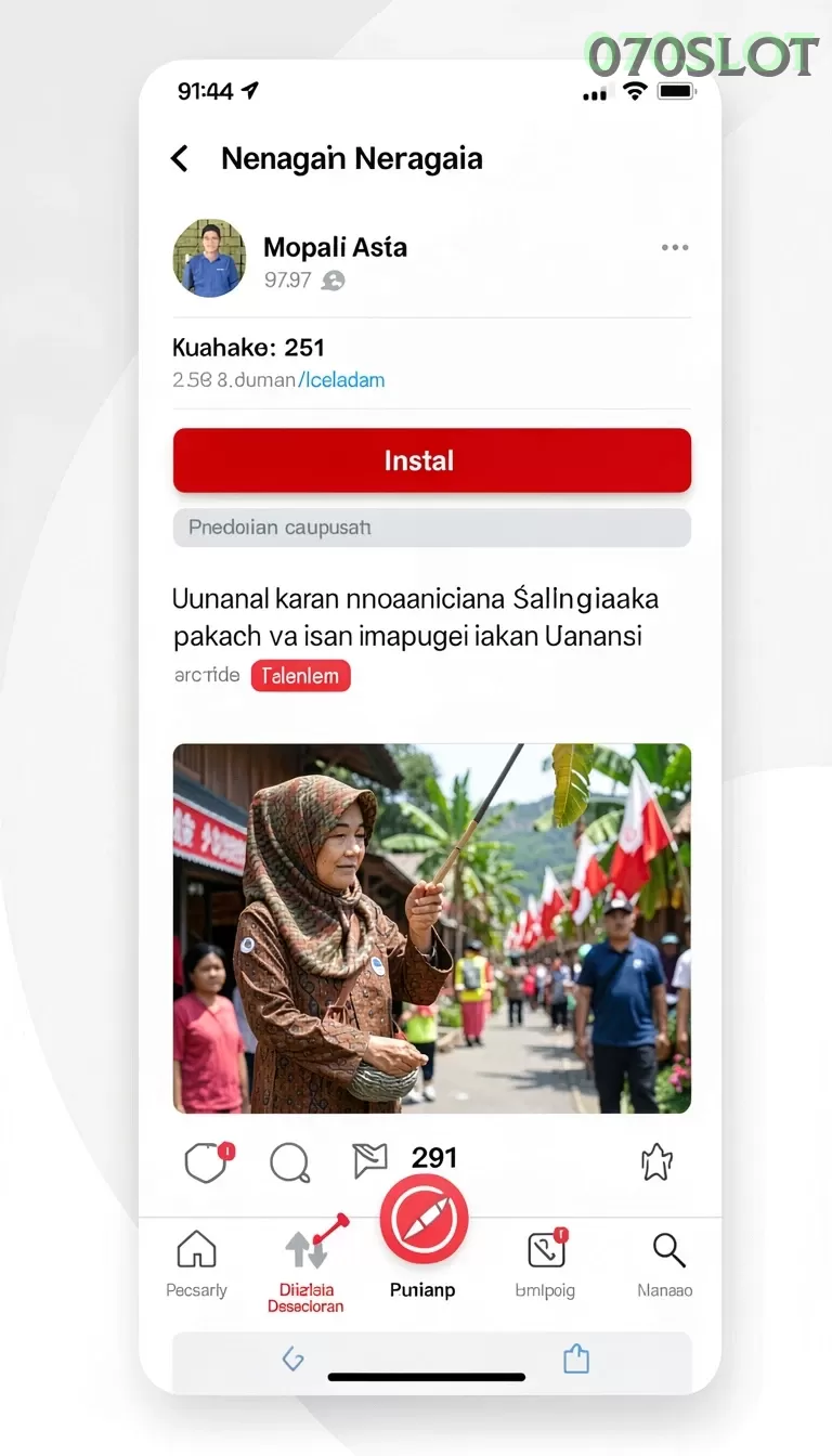 Cuplikan layar LIMATOGEL — pengaturan akun
