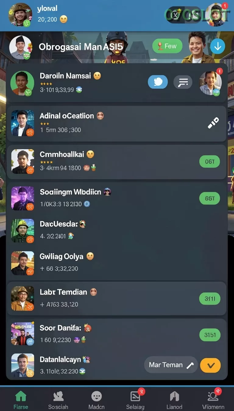 Cuplikan layar KA789 — halaman utama